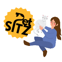 petsitz dog walker pet sitter petsitz baba de cachorro Sticker