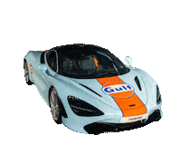 GulfOilInternational gulfoil togetherweareunstoppable gulfoilinternational mclarenautomotive Sticker