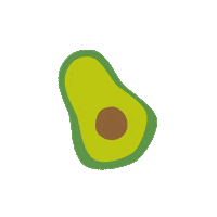 Cocktails Avocado Sticker by 62 The Bank