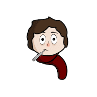 Sick Virus Sticker by apothekerLAV