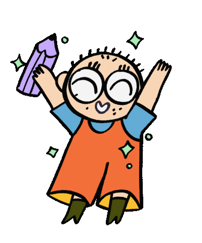 Drawing Writing Sticker by SophieMcPike