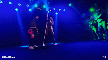 Channel 9 Mic Drop GIF by The Block