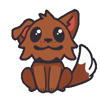 reikrad animation dog perro animacion Sticker