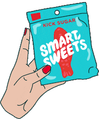 Snacking Flower Power Sticker by Smartsweets