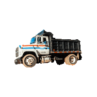 Grading Mack Truck Sticker by JC Property Professionals