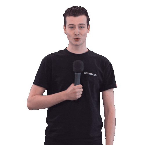 Piet Paulusma Mic Sticker by Cameraden Media