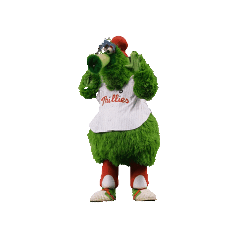 Philadelphia Phillies Mascot Sticker