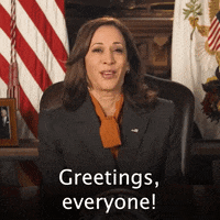 Kamala Harris Hello GIF by The Democrats