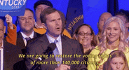 news victory speech andy beshear election night 2019 GIF
