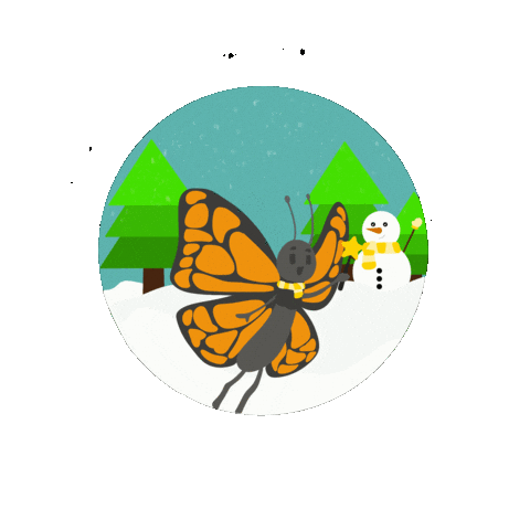 Snow Winter Sticker by LioxFoundation