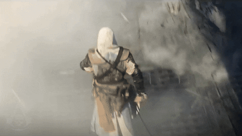 On My Way Running GIF by Assassin's Creed