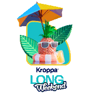 Longweekend Sticker by Kroppa Digital Agency