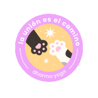 perlaracc catayoguini catamedelyoga dharmayogacl dharmayoguis Sticker