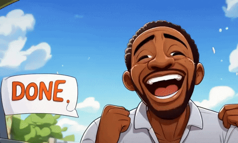 Wins_and_Lessons giphyupload laughing ai done GIF