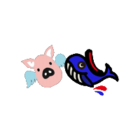 Kujiraso Sticker by SHOETREE