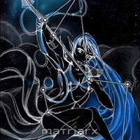 Starry Night Percy GIF by The Galactic Matriarx