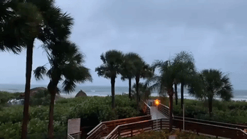 Hurricane Elsa Looms Around Florida's Central West Coast
