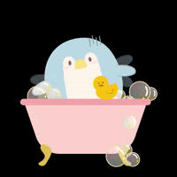 Penguin Bathing GIF by NICI GmbH