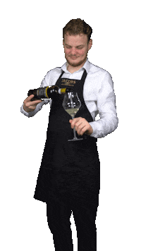 JacobsHospitalityService wine wine glass jacobs pouring wine Sticker