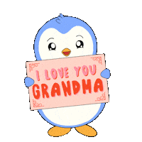 Penguin Thank You Sticker by Pudgy Penguins