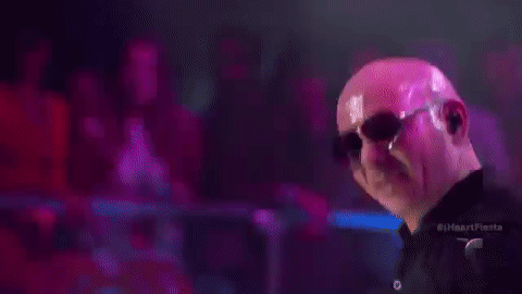 miami pitbull GIF by iHeartRadio