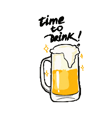 Rup3rtart drink beer chill chillout Sticker
