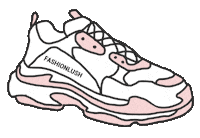 Sneakers Chunky Sneaker Sticker by fashionlush