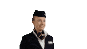 MBOCollegeAirport stewardess flightattendant cabincrew cabinattendant Sticker