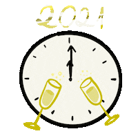 New Year Sticker