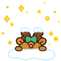 Christmas Mininiworld Sticker by LINE FRIENDS