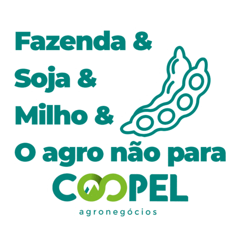 Agro Soja Sticker by Coopel Agronegócios