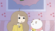 bee and puppycat futurama GIF by Cartoon Hangover