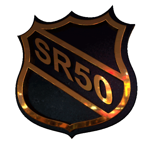 3D Gold Sticker by sr50mag