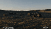 Ride Tractor GIF by Hallmark Channel