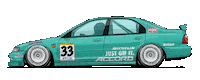 Honda Car Sticker by kneapolitan