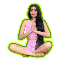 Peace Yoga Sticker by Be The Bigger Person