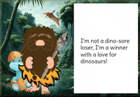 Dinosaur Gnome GIF