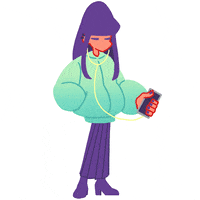 Animation Relaxing GIF by Holler Studios