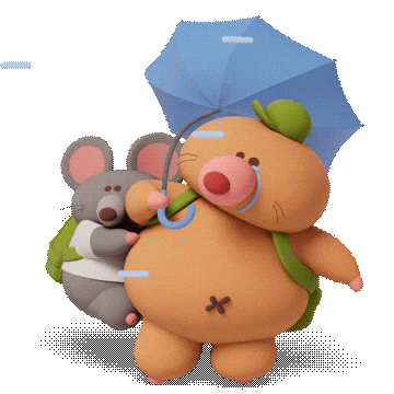 dudadu_official giphyupload animation cartoon sad Sticker