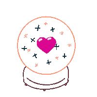 Crystal Ball Halloween Sticker