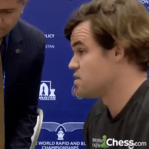 Disagree Magnus Carlsen GIF by Chess.com