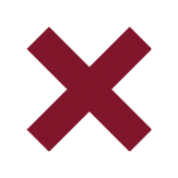 X Sticker by Attitude Project Management