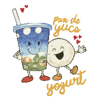 Yogurt Sticker by Naturissimo