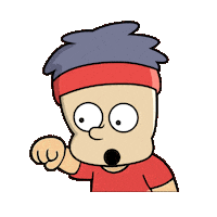 Punch Fist Bump Sticker by dowithtera