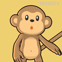 Monkeys Wow GIF by Wise Monkey Meme