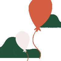 New Year Balloon Sticker by Meditopia