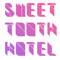 SweetToothHotel sweet sparkle cherry stay sweet Sticker