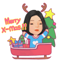 Merry Christmas Sticker