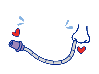 Feeding Tube Sticker by Compleat