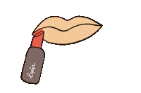 Lipstick Sticker by cypru55
